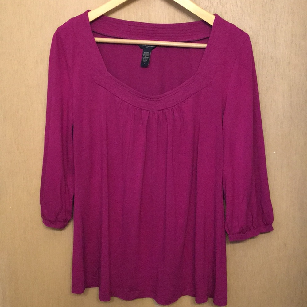 Banana Republic 3/4 sleeve shirt